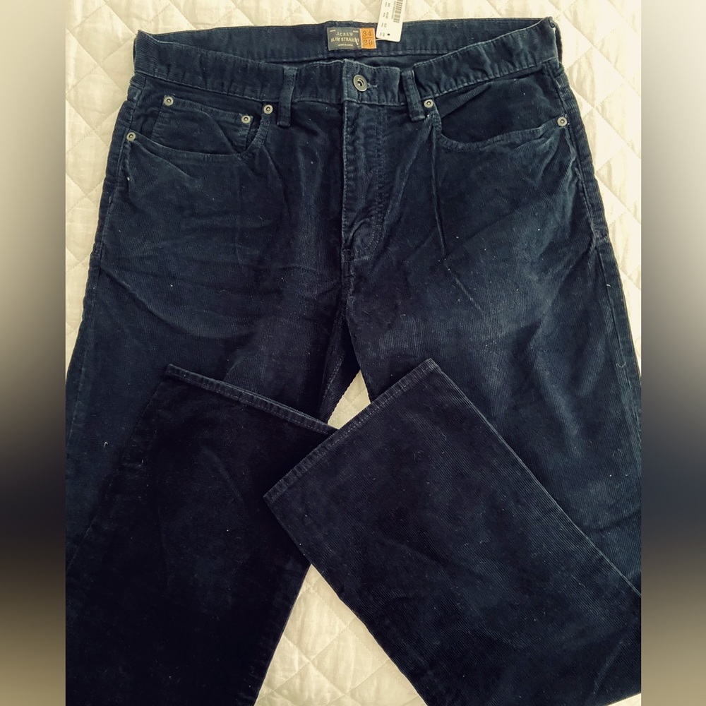 NWT JCrew Men’s Slim Straight Courdory Pants